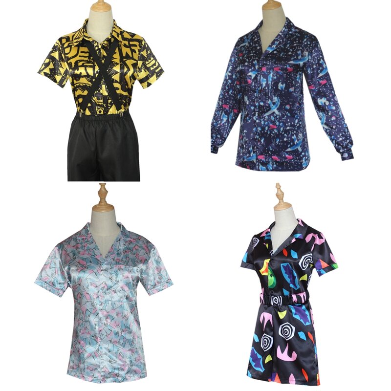 女性のための「ストレンジャー・シングス3-女性のためのコスプレ衣装」,半袖Tシャツ,ハロウィーンのカーニバルパーティー