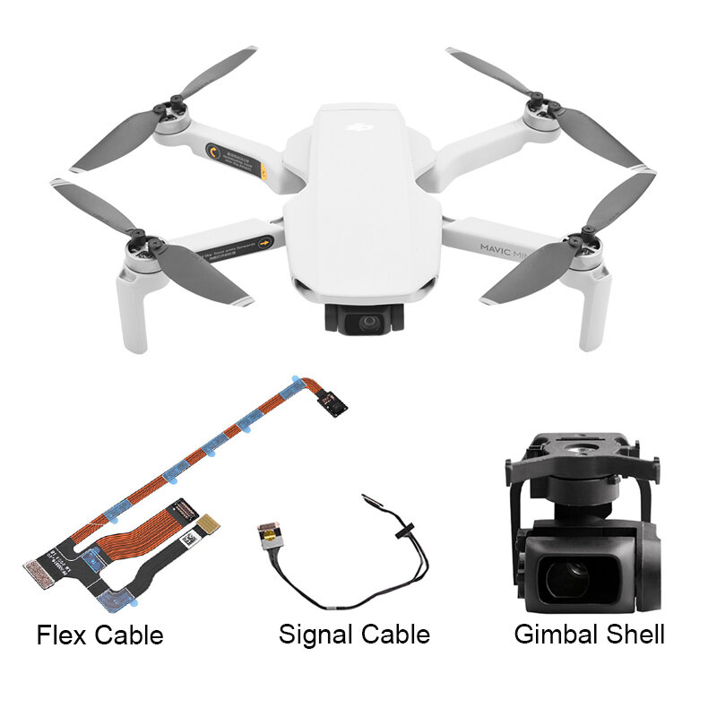 Cable plano flexible para reparación de Dron, Cable de señal de cinta para DJI Mavic Mini, piezas de repuesto, accesorios