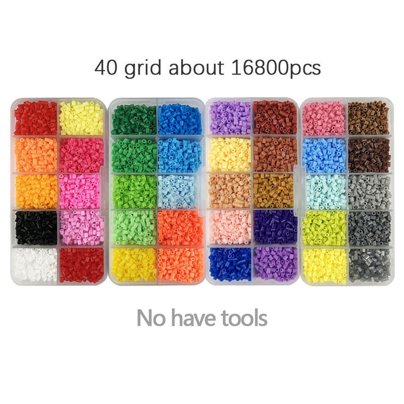 2.6 Mm 10-80colors Mini Balo Hạt PUPUKOU Nhựa Xếp Hình Sắt Giáo Dục Cầu Chì Hạt Ghép 3D Cho Trẻ Em Phép Bổ Sung Đồ Chơi