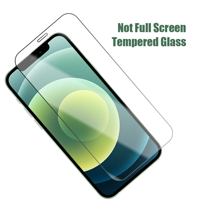 Protecteur d'écran haute transparence, 1 à 3 pièces, en verre, pour IPhone X XR XS Max 7 8 6 6s Plus 12 11 Pro Max