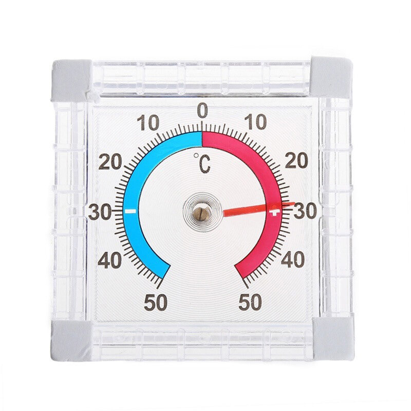 1Pc Nieuwe Temperatuur Thermometer Venster Indoor Outdoor Wall Garden Home Afgestudeerd Disc Meting Hot Koop
