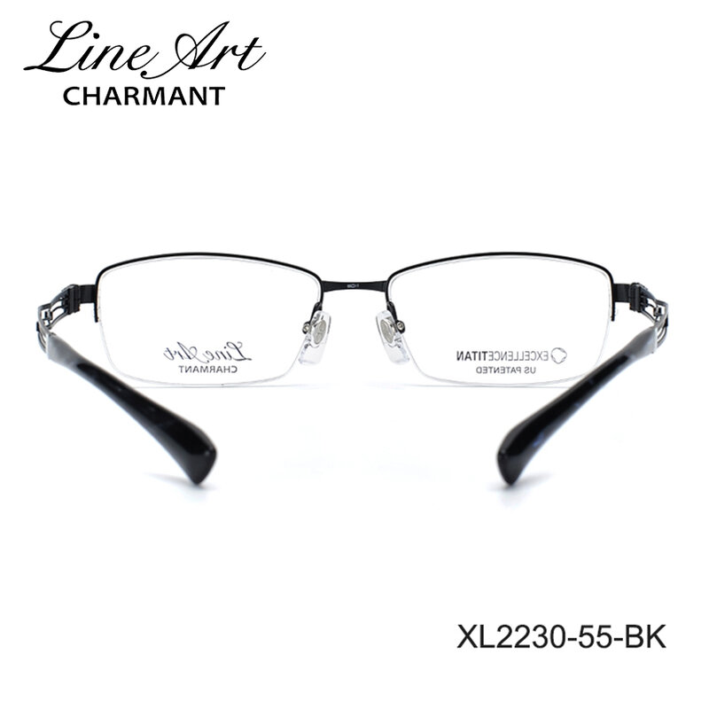 Оправа для очков Charmant для мужчин, высококачественные очки для близорукости, очки без оправы, титаниум для мужчин XL2230, сделано в Японии
