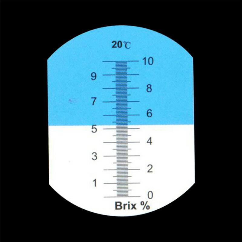 Yieryi ใหม่น้ำตาล Refractometer ATC 0-10% Brix Sugar Meter น้ำตาลเนื้อหาการทดสอบอุปกรณ์สำหรับผลไม้,อาหารและเครื่องดื่ม