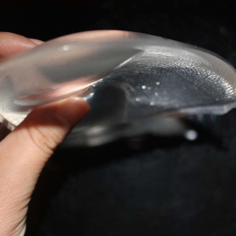 Biquíni triangular de silicone, 1 par, sutiã com almofadas para empurrar e melhorar a lingerie, invisível