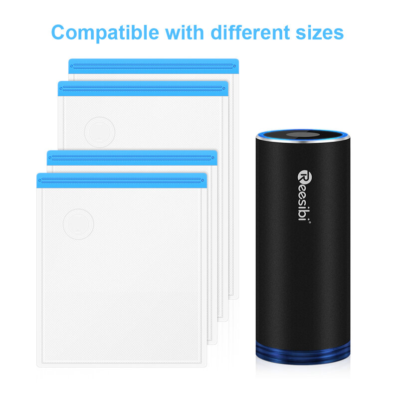 Electric Vacuum Sealer Storage Air Pump for Home Travelling Clothes Blankets Food Sous Vide Vacuum Packaging Food Saver Bags