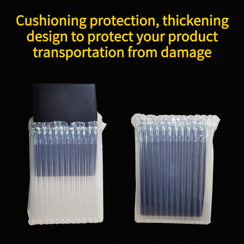 Envoltório inflável da bolha da anti-pressão do saco da coluna de ar da proteção engrossada da embalagem do portátil da proteção do amortecedor
