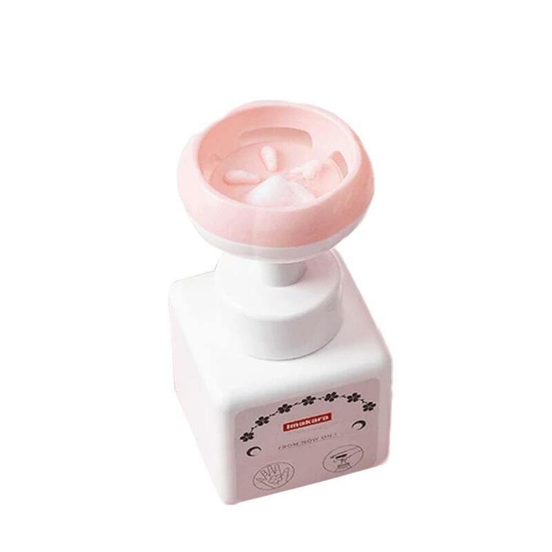 Botella portátil de espuma para jabón de manos en espuma, forma de pétalo para niños, 250ml, C1T1