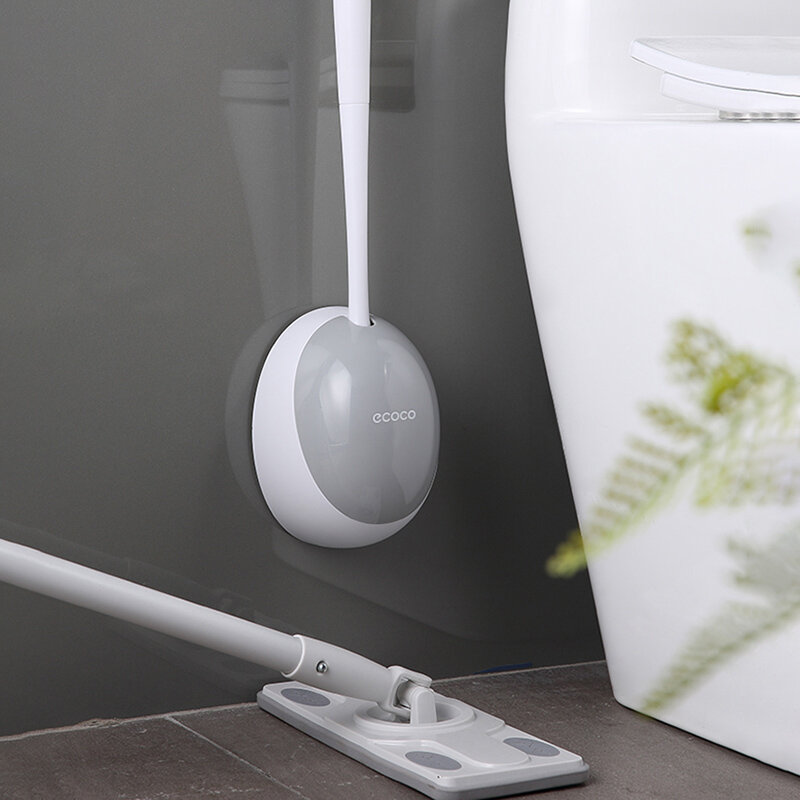 새로운 화장실 브러시 TPE 실리콘 브러시 헤드 청소 도구 홈 화장실 청소 브러시 화장실 욕실 액세서리 도구
