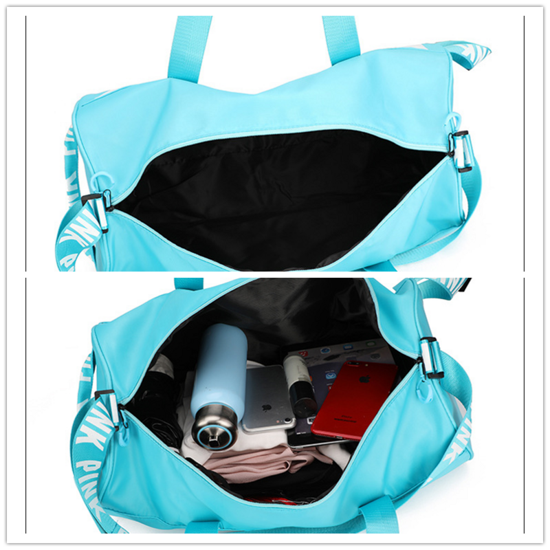 حقيبة اليوغا ذات السعة الكبيرة للرجال والنساء ، حقيبة سفر للجنسين مع فصل جاف ورطب ، حقيبة ظهر للتنزه