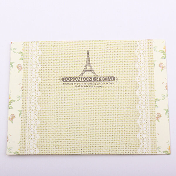 6pcs/set Novelty Pastoral Style Envelope Mini Paper Envelopes Stationery Gifts Office School Supplies  (ss-1763)