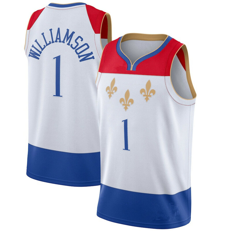 Koszulka koszykarska nowy orlean Pelicans białe miasto edycja Swingman i Swingman Jersey 1 Zion Williamson męskie szyte