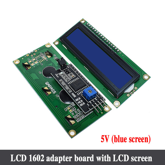 Módulo LCD para arduino 1602, pantalla verde IIC/I2C 1602, mega2560 UNO r3, 1 unidad
