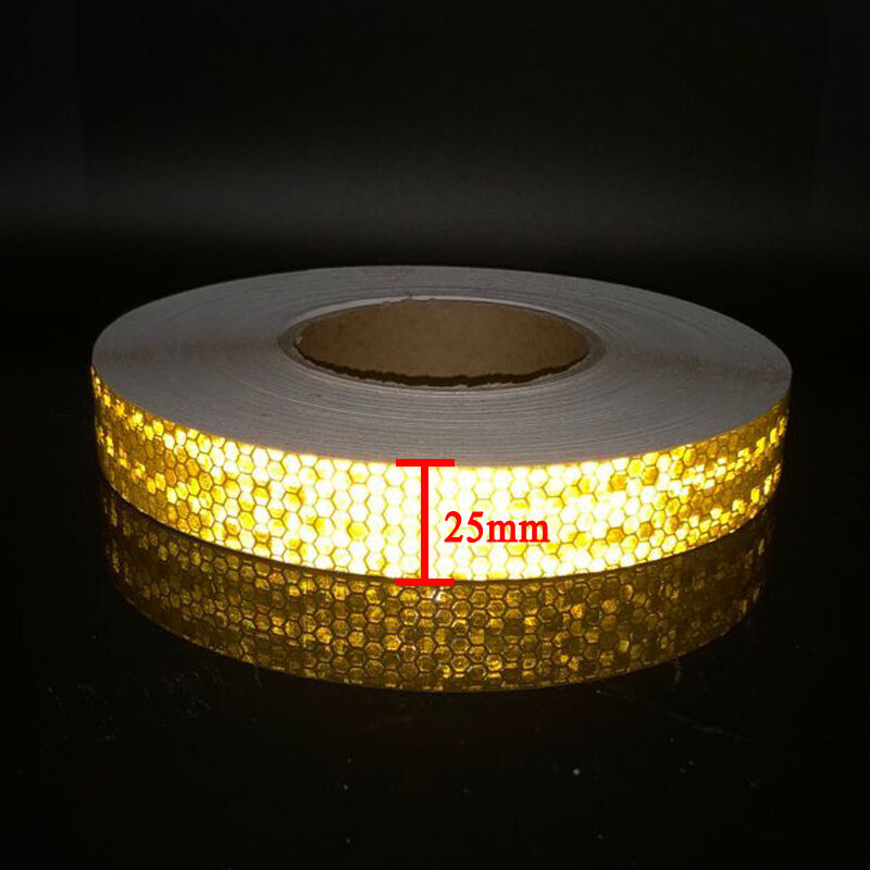 Reflective Stickers Bike Body Safety Warning Conspicuity Tape Film Sticker Strip Bicycle Accessories