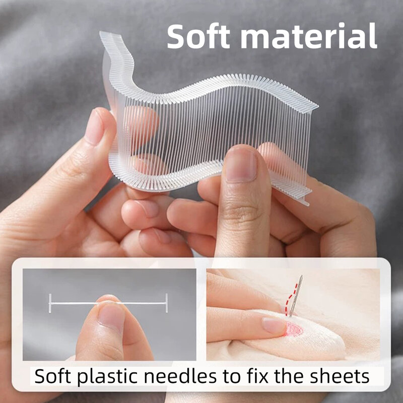 Laken Clips Plastic Anti-Slip Klem Quilt Bed Cover Grijpers Fasteners Matras Naald Dekbed Houder Voor Vel Kleding gesp
