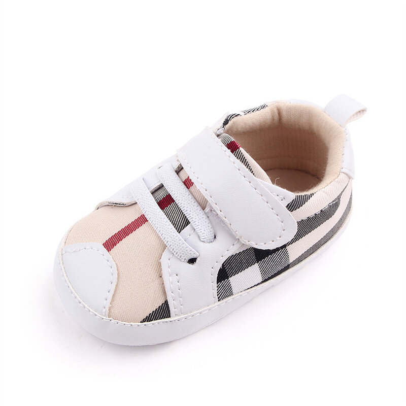 Crianças novas sapatos primavera e outono modelos 0-1 ano de idade do bebê da criança sapatos moda malha macia sola confortável sapatos de bebê
