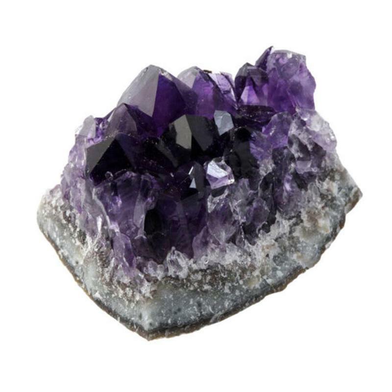 1pc ametista natural cristal quartzo cluster cura d0g2 shui feng 2021 venda quente roxo pedra ornamento decoração de pedra a7o5