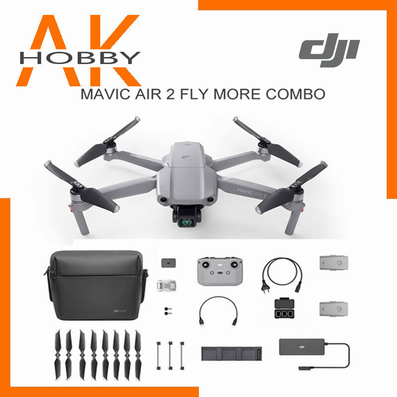В наличии DJI Mavic Air 2 /Mavic Air 2 летать более комбо drone с камерой 4k 34-min время полета 10 км Новые