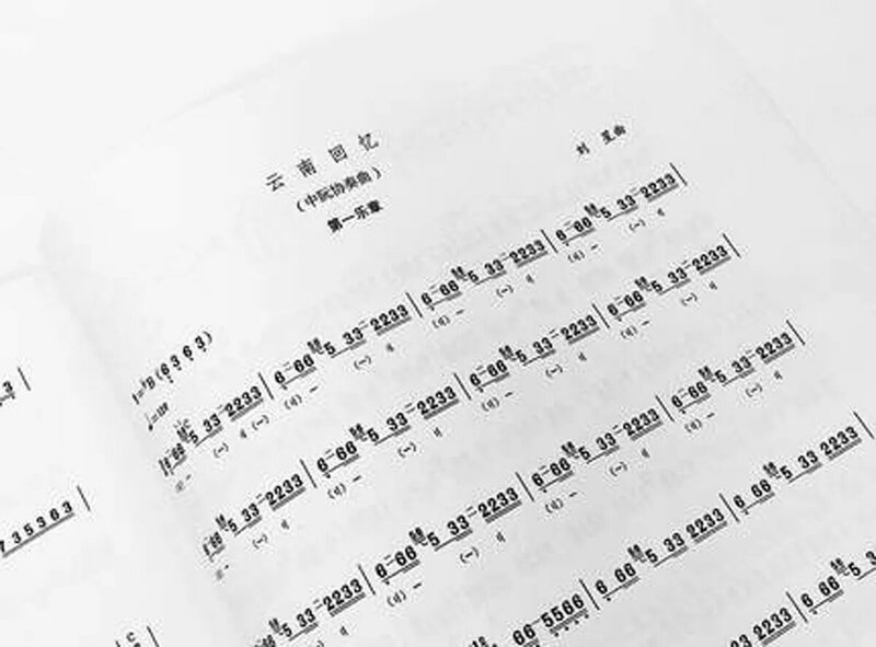 Ruan-Actuaciones para prueba de nivel nacional y en el extranjero (Grado 7-9), libro de música chino