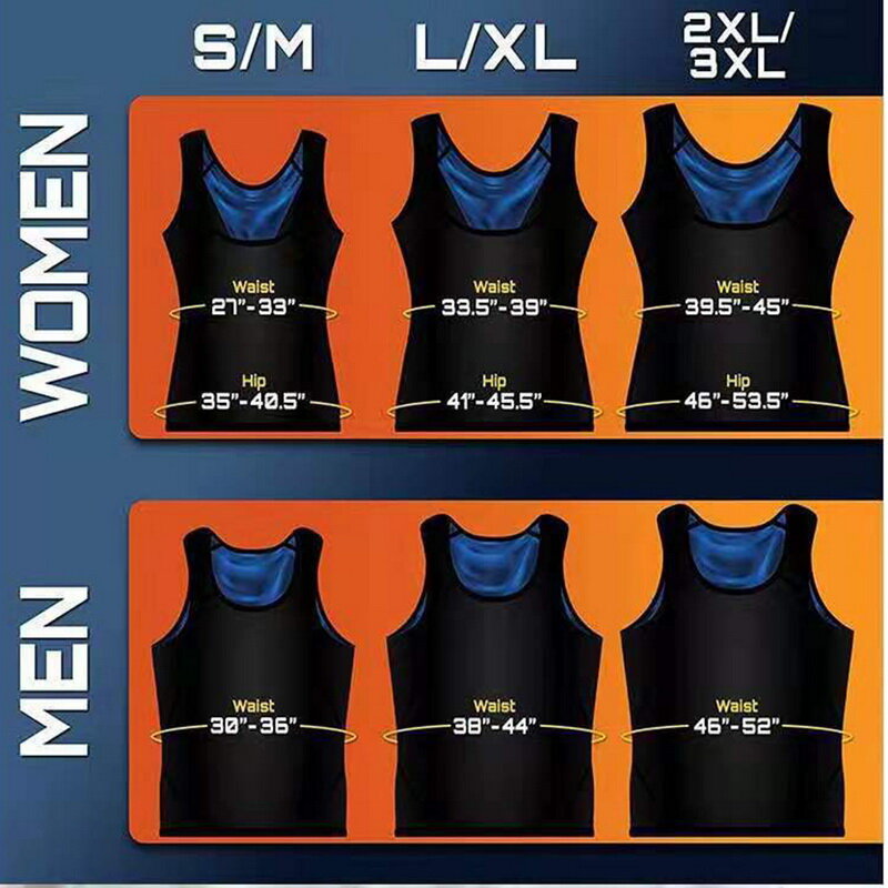 Zweet Sauna Vest Neopreen Vest Mens Body Shaper Modellering Vetverbranding Shirt Afslanken Riem Zweet Sauna Gewichtsverlies Taille Trainers