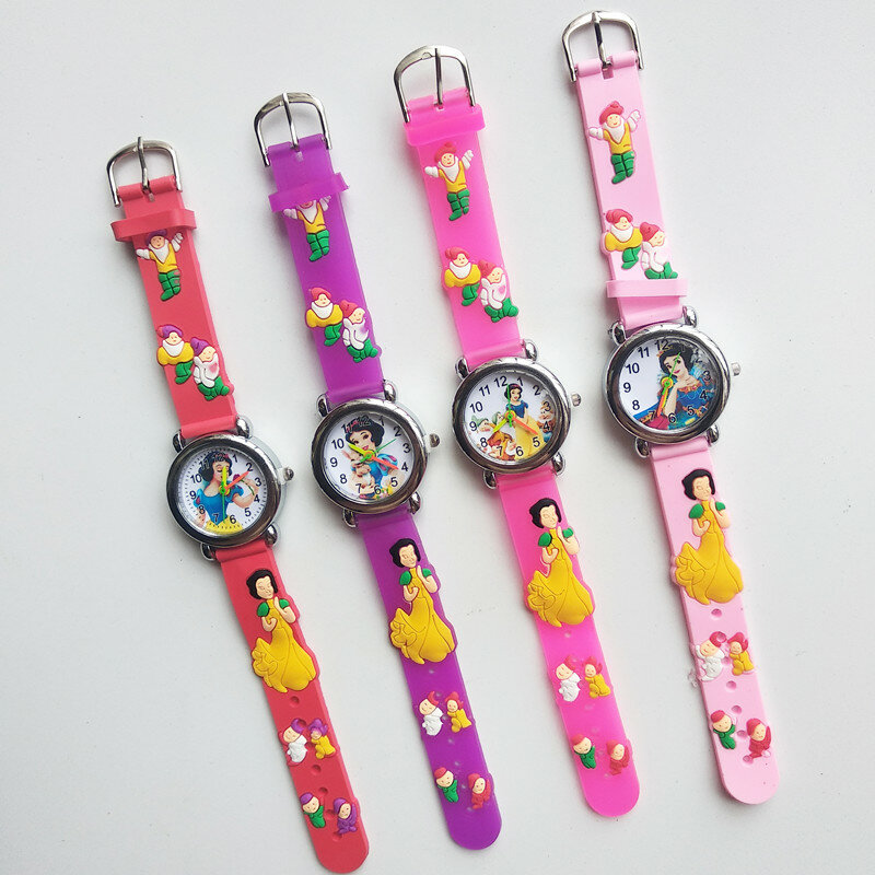 Soft Strap Prinzessin Cartoon kinder Uhren Elektronische kinder Uhr Mädchen Geburtstag Party Kind Geschenk Uhr Kinder Stunden
