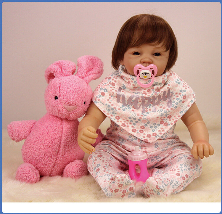 Otarddolls-女の子のための手作りの生まれ変わった人形,柔らかいシリコーンビニールの新生児のおもちゃ,リアルなタッチ22 ''/55cm