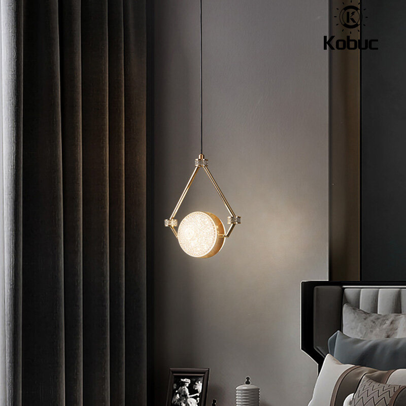 Kobuc 2023 New Dinging room lampadario Nordic Luxury tricolore Dim lampada a sospensione a sospensione per soggiorno Bar ristorante