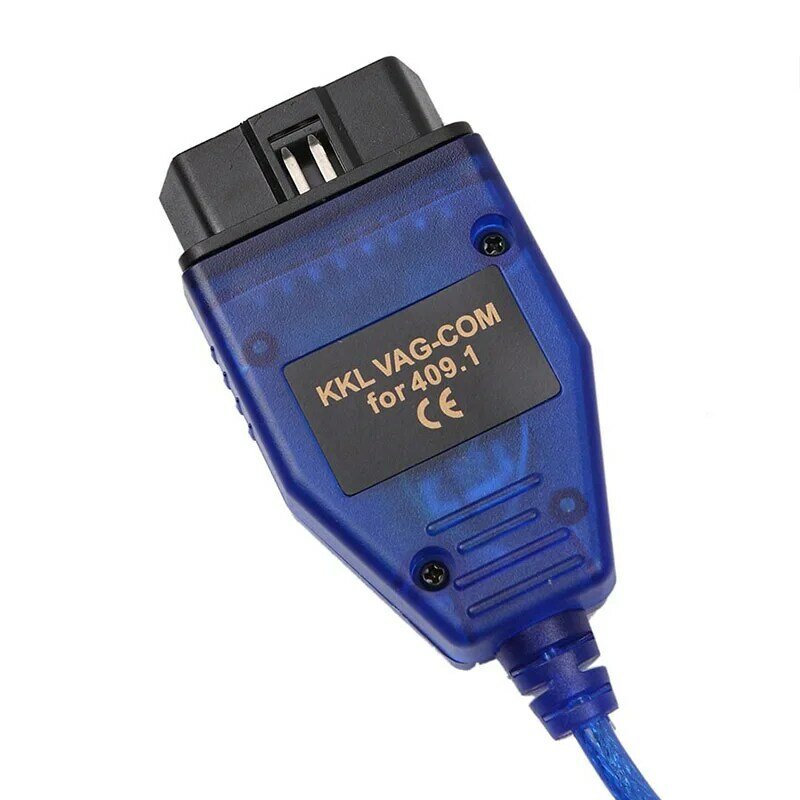 USB VAG-COM 409.1 Vag Com 409Com Vag 409 Kkl OBD2 Antarmuka Alat Pemindai Kabel Diagnostik USB untuk VW untuk Audi