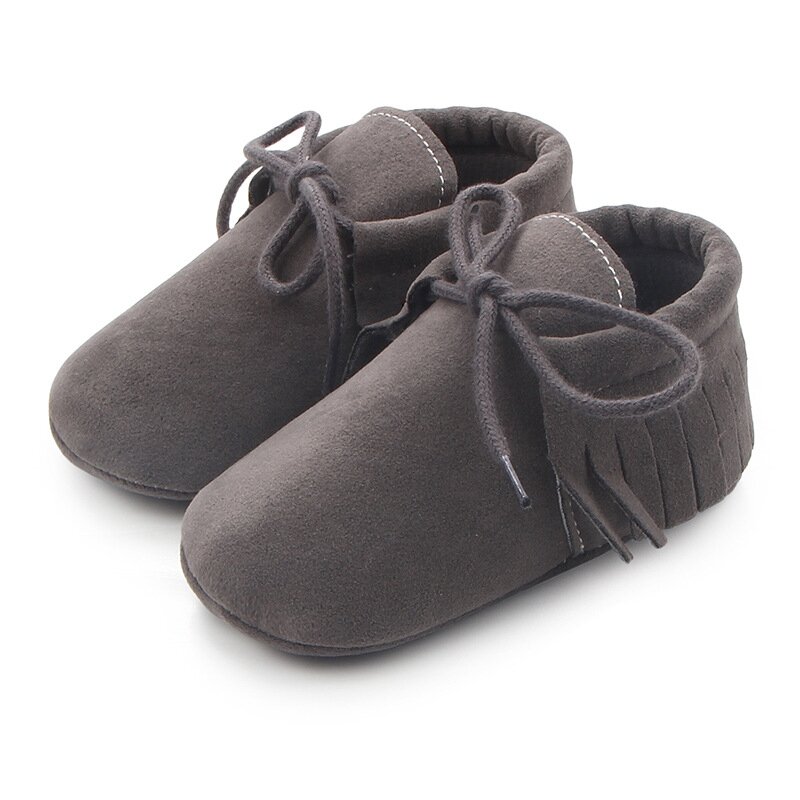 Осенняя обувь для новорожденных девочек, обувь для первых шагов, мягкие тапочки на подошве, обувь, кроссовки для прогулок из искусственной к...