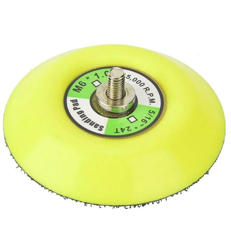 1Pcs Polijsten Schuurschijf Pneumatische Zuignap Pad Sticky Disk 1-6 Inch Schuurpapier Sucker Voor Elektrische Grinder