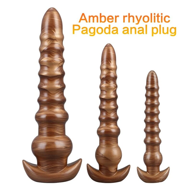 Long Anal Plug SM Anal Expander Dildo Anus Backyard Masturbator Butt Plug Prostate Massager Erotic Adult Sex Toys For Woman Men