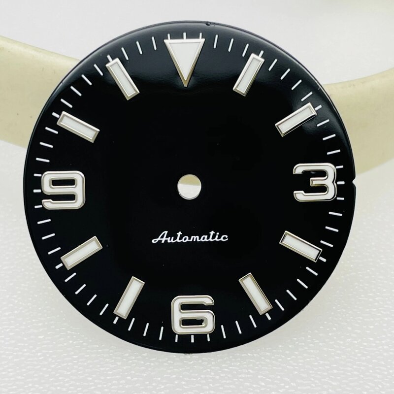 Suitable for Japanese Light C3 Green Luminous Accessories for NH35 Mechanical Movement Literal Dial