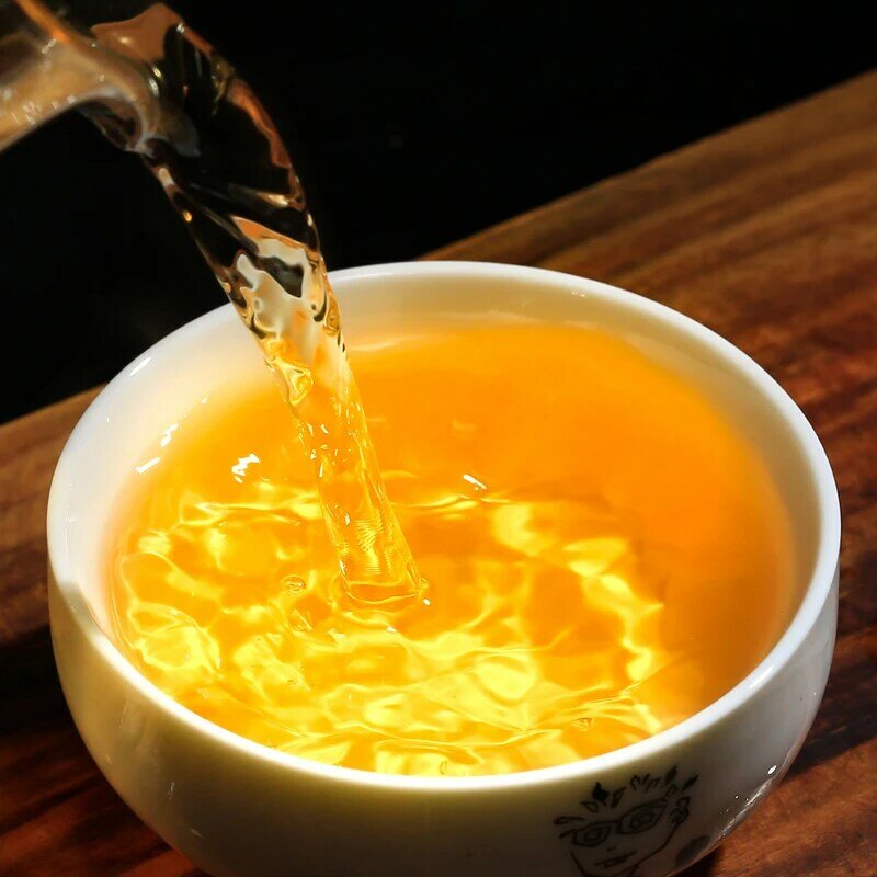 Nerd Tea Pu'er Tea Snow Lotus 357G Gushu Tea Hair Tip White Tea Pu'er Raw Tea Cake Ancient Tea