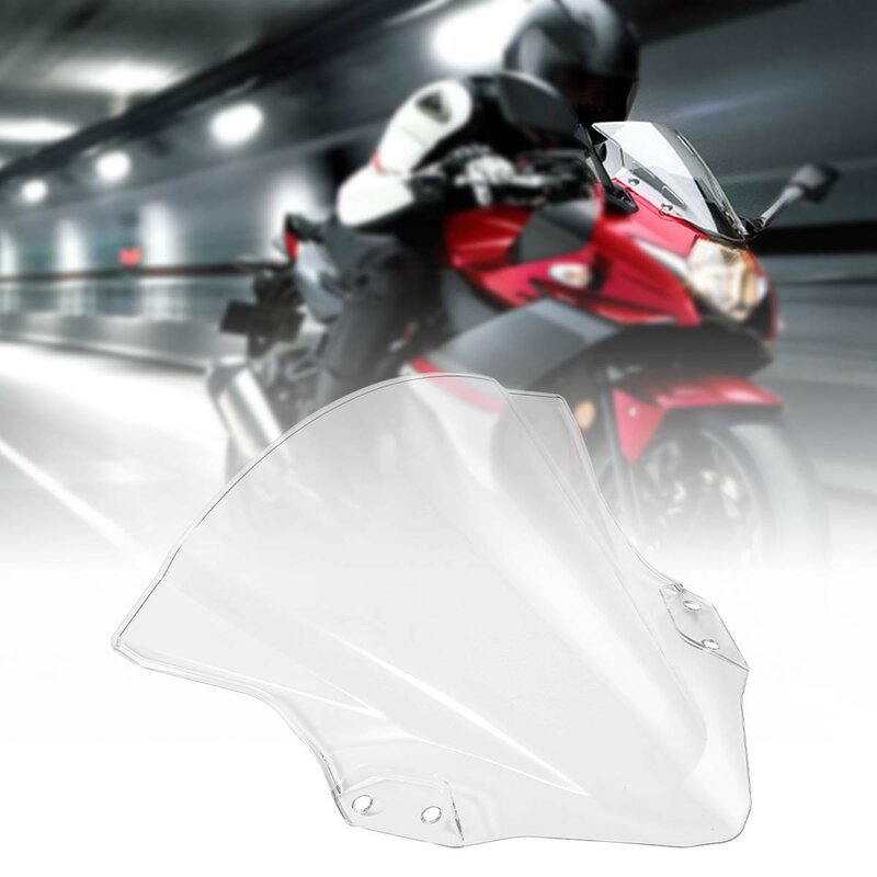 واقي الزجاج الأمامي للدراجات النارية للدراجة النارية Kawasaki Ninja 400 250 2018 2019 2020