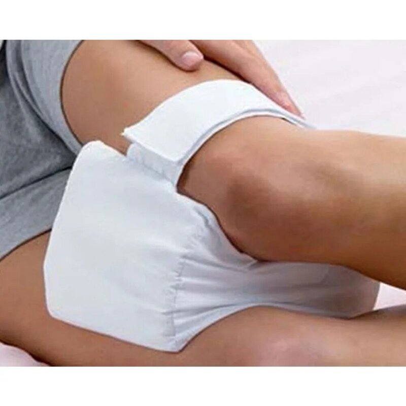 Alta qualidade do apoio do joelho facilidade almofada travesseiro conforto cama dormir separado apoio de dor perna traseira 20x11x11 cm