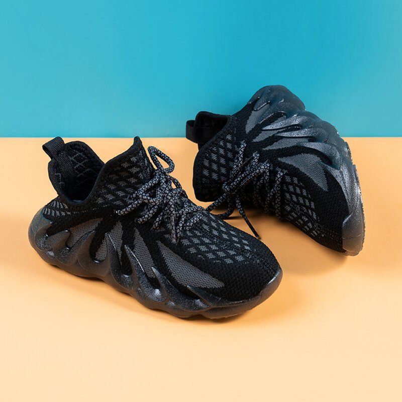 Bobora dziecięce buty oddychające siatkowe buty z włókna kokosowego dla dzieci chłopcy dziewczęta buty bieganie buty Sneakers