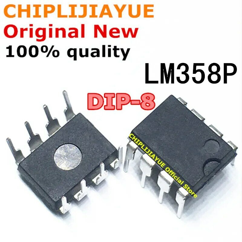 Новый и оригинальный набор микросхем LM358N DIP8 LM358P DIP LM358 DIP-8, 10 шт.