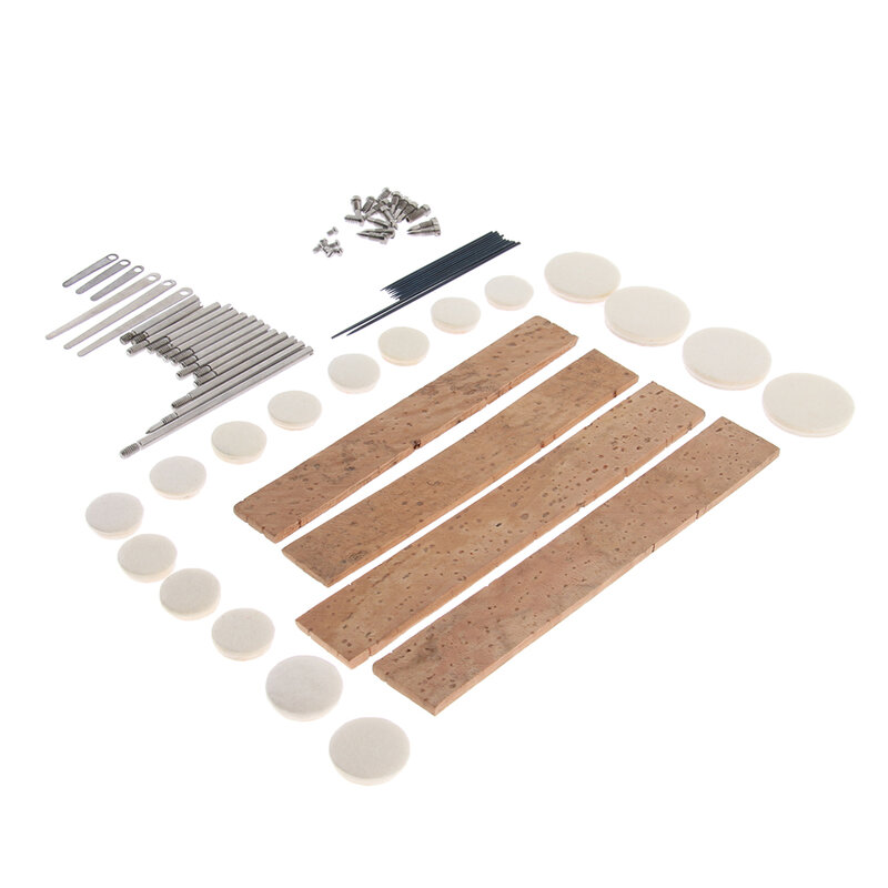 Kit de herramientas de mantenimiento de clarinete, piezas de repuesto de madera, 1 ud.
