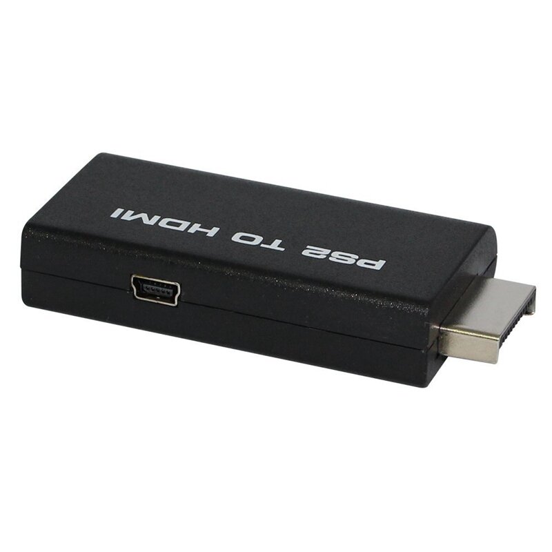 HDV-G300 PS2 na HDMI 480i/480p/576i Adapter konwertera audio-wideo z wyjściem Audio 3.5mm