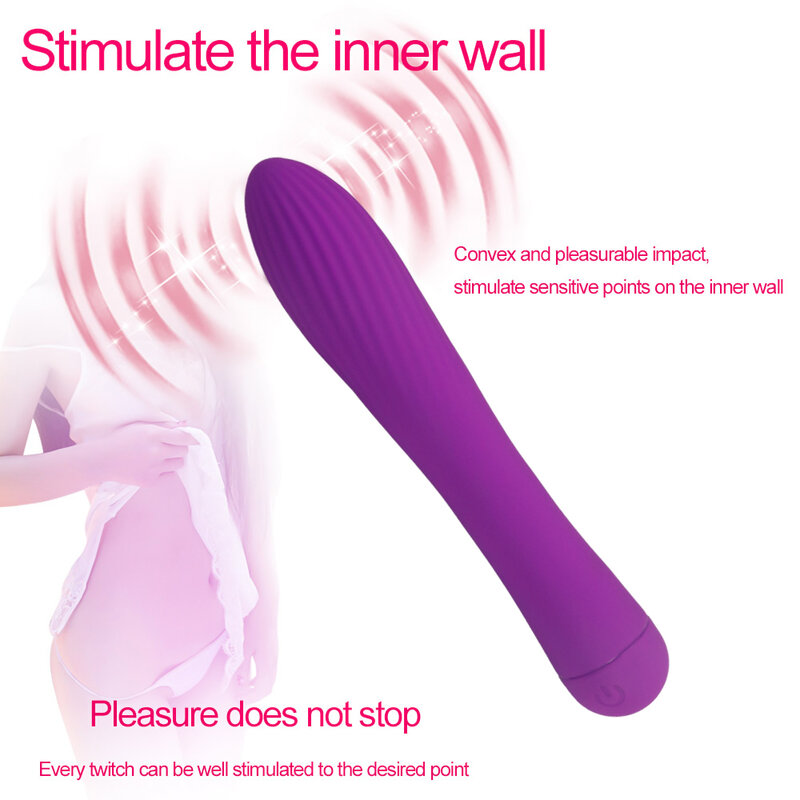 10 Mode Vibrator G-spot Tongkat AV Pemijat Vagina Stimulasi Klitoris Mainan Seks Toko untuk Wanita Pasangan Dewasa Masturbator Wanita