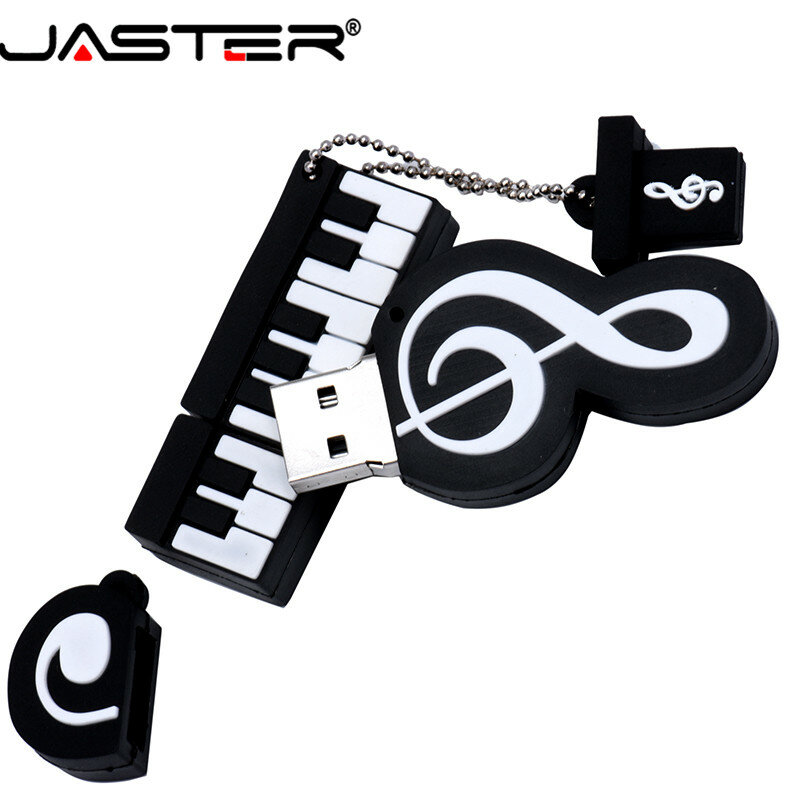 JASTER USB 2.0 8 stylów instrumenty muzyczne Model pendrive 4GB 8gb 16gb 32gb 64gb pamięć USB skrzypce/fortepian/gitara