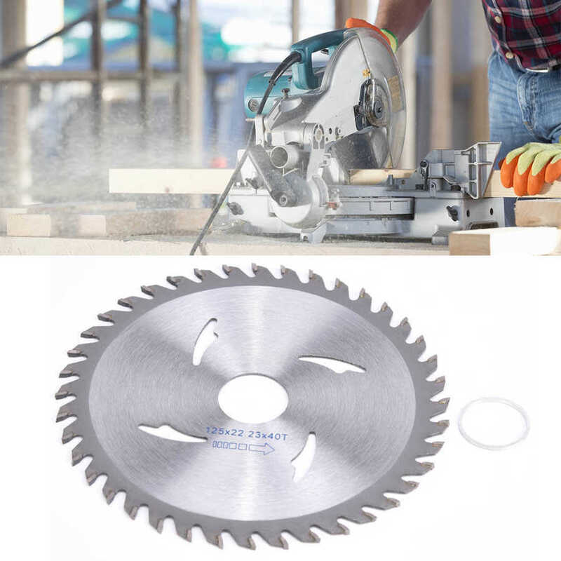 125mm 40T Carbide Circular Saw Blade Woodworking Rotary Cutting Disc Wheel for Wood Granite Marble Table Saw Angle Grinder