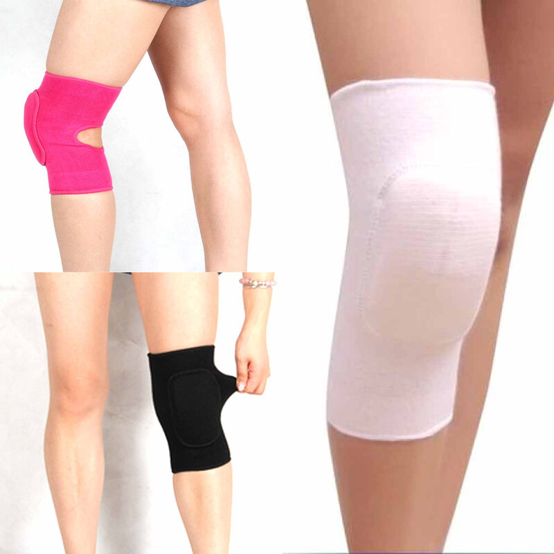 Sports Dance Knee Pads Child Kids red black white Knee Support For Ballet Gym Fitness  Tennis Volleyball Kneepad