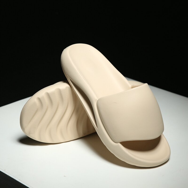 Yzy – sandales de plage légères et respirantes pour hommes, tongs à bouche de poisson, pantoufles d'été, grande taille 39-48, nouvelle collection 2021