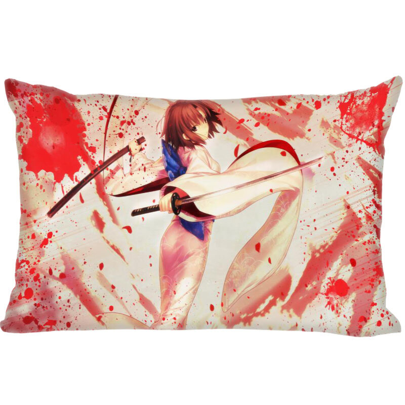 Hot Sale The Garden Of Sinners Anime Slips Rectangle Pillow Covers Bedding Comfortable Cushion/High Quality Pillow Cases 45x35cm