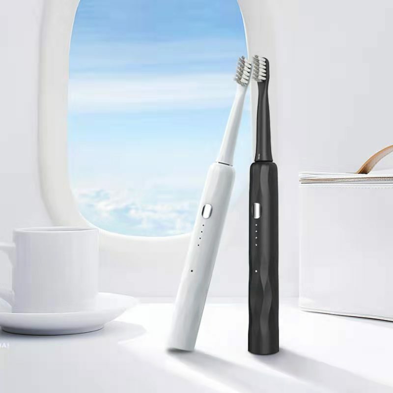 Brosse à dents électrique Ultra sonique pour adultes, brosse à dents électrique portable et rechargeable