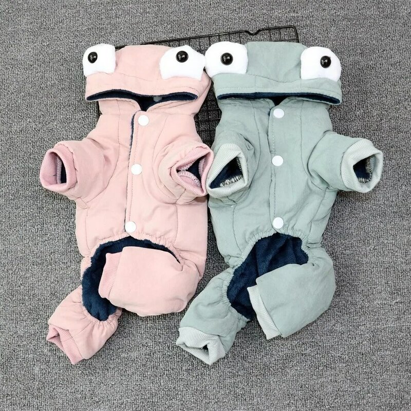 Winter Warm Dog Clothes Suitable for Teddy Small Dog Clothes Warm Fashion Dog Jacket