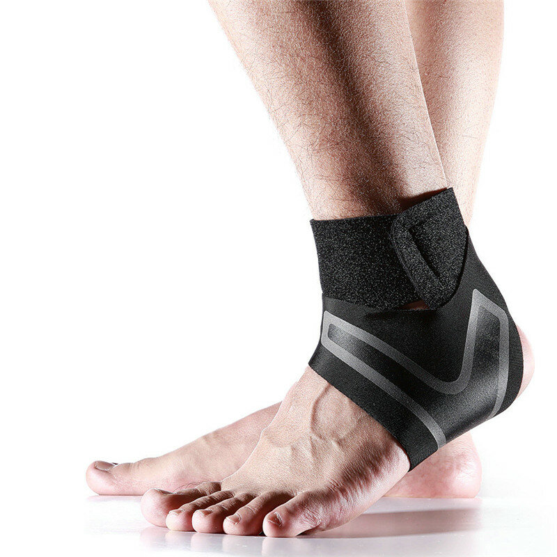 Protezione elastica regolabile sport supporto caviglia sicurezza corsa pallacanestro cavigliera fasciature a compressione protezione caviglia
