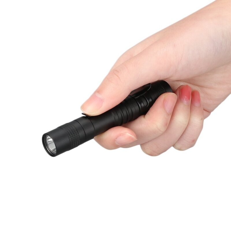 LED Flashlight Torch Xách Tay Mini Pocket Penlight Q5 Waterproof 2000LM Hợp Kim Nhôm 1 Chuyển Đổi Chế Độ Ánh Sáng cho Săn Bắn Cắm Trại