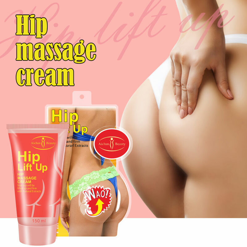 Crème de Massage pour agrandissement des fesses, rehausseur des hanches, crème de levage des fesses, Sexy, plus grand cul, crème de Massage efficace pour les hanches, 150g