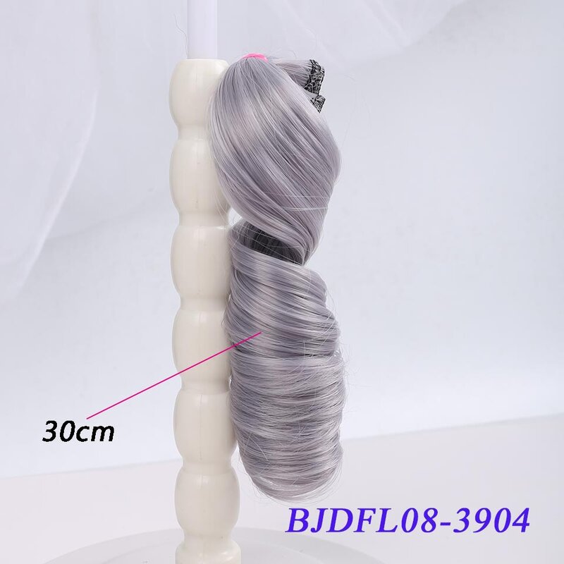 Bybrana Long Curly Hair 30cm*100cm And 15cm*100cm BJD DIY Wig For Dolls